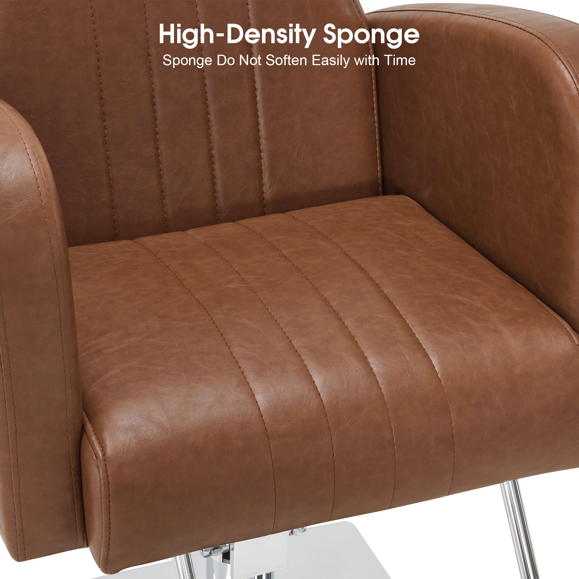 BarberPub Salon Chair, Hydraulic Styling Chair for Hair Stylist, Home Salon 9439