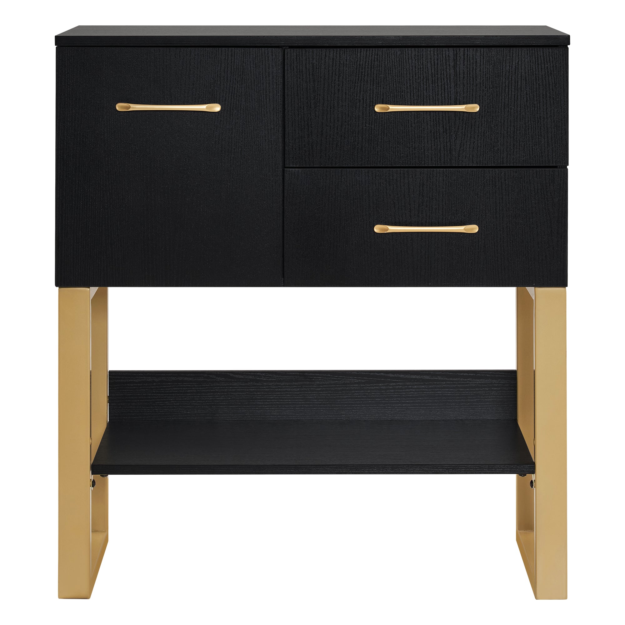 BarberPub Barber Station Wall Mount Storage Cabinet Bathroom Dresser with Shelf 3185