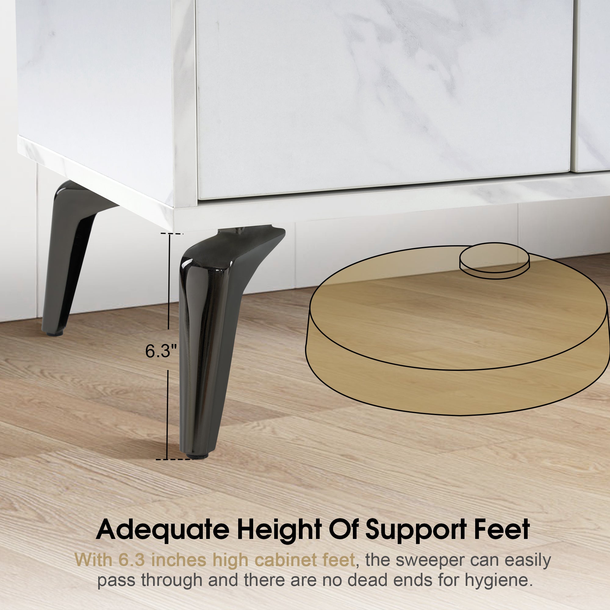 Hair Salon Storage Station for Hair Stylist, Modern Beauty Utility Equipment for Makeup 3163