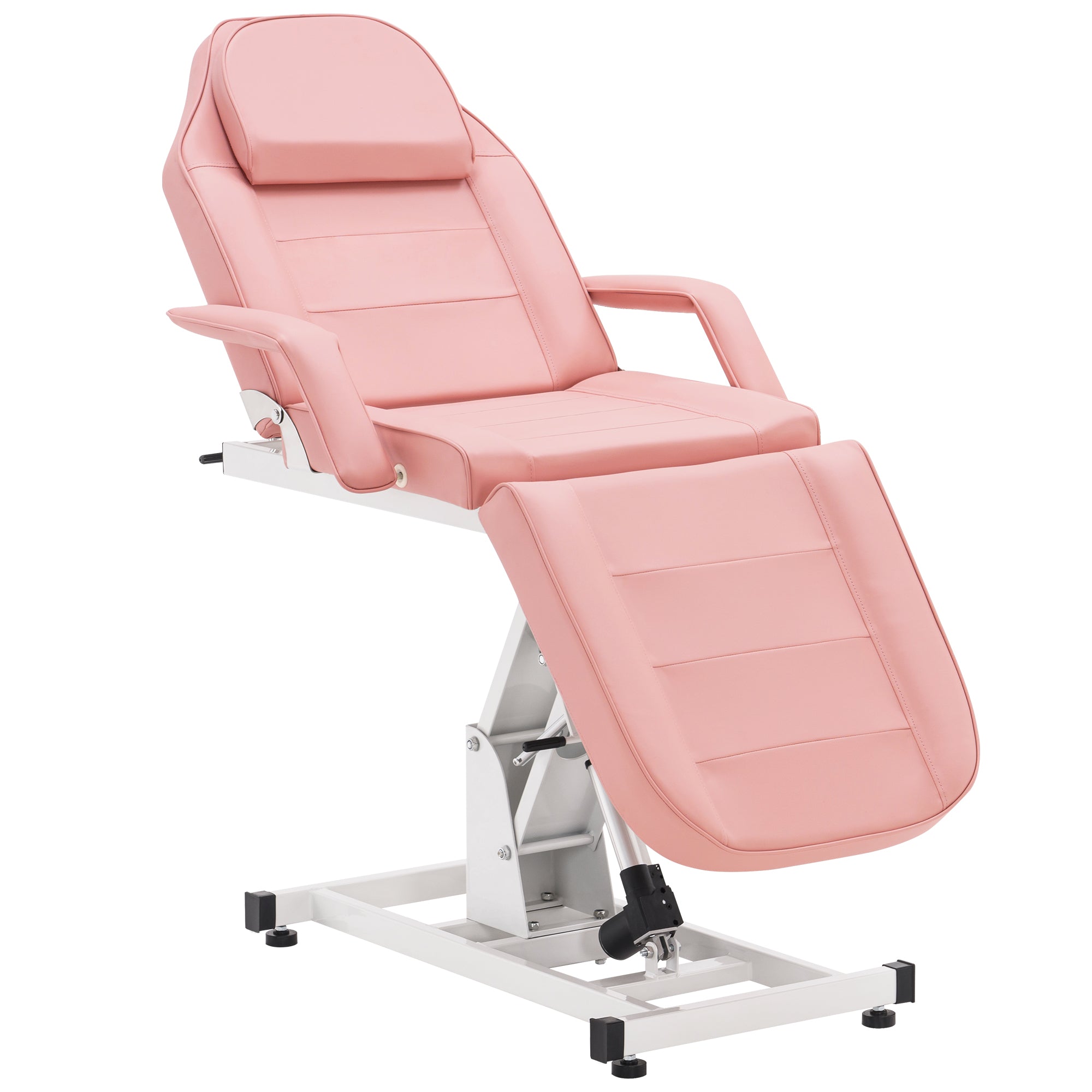 Barber Electric Massage Bed with One Motor for Height, Beauty Tattoo Chair, Salon Facial Adjustable Bed 0100