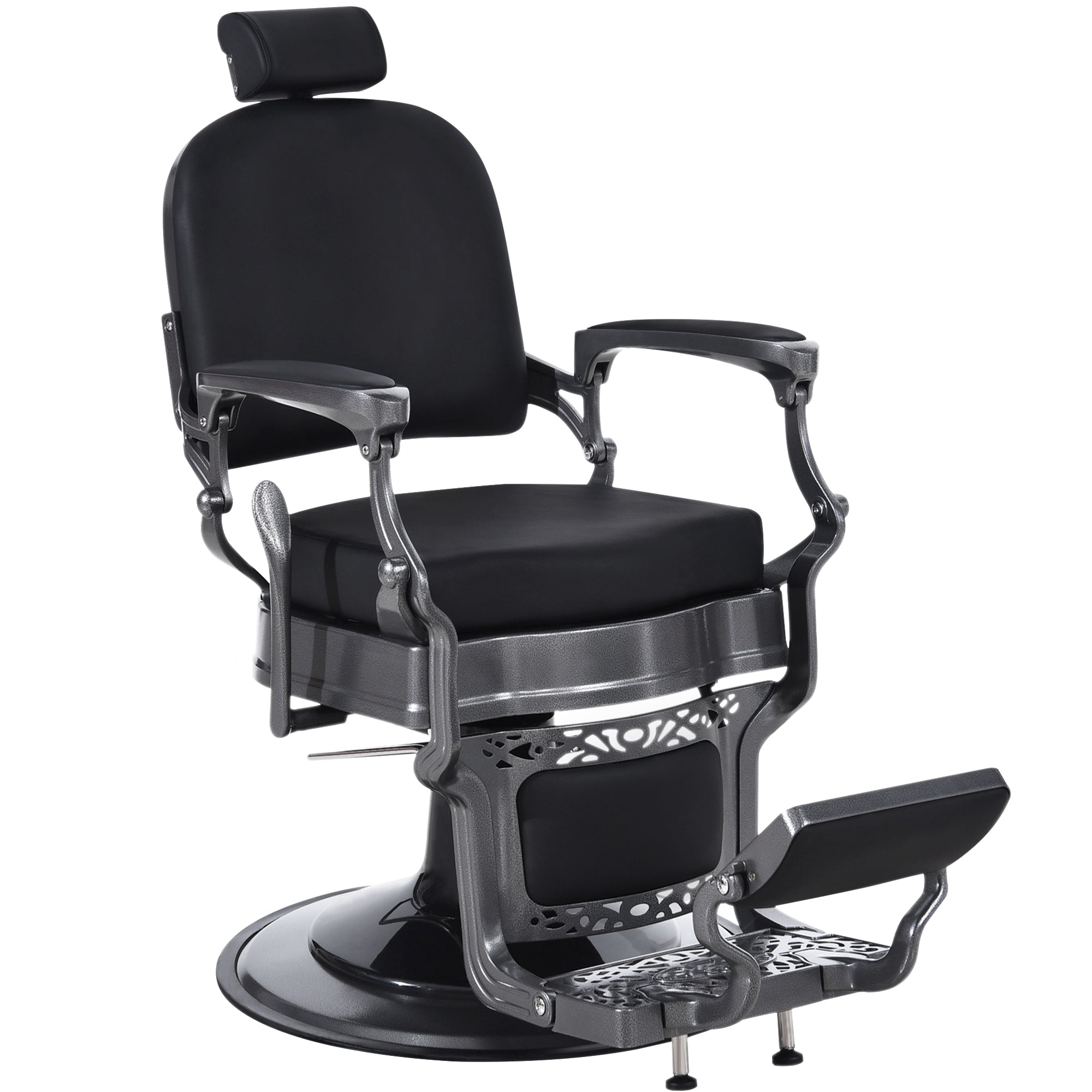 BarberPub All Purpose Barber Chair,Hydraulic Reclining Barbershop Equipment 3850