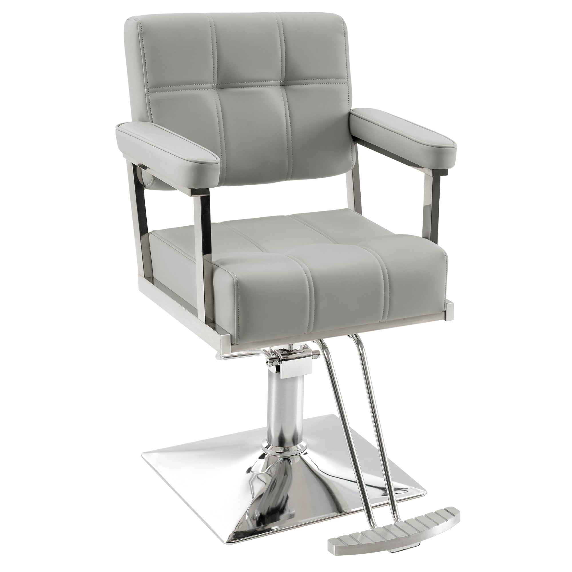 BarberPub Styling Salon Chair, Hydraulic Pump Swivel Salon Equipment 8816