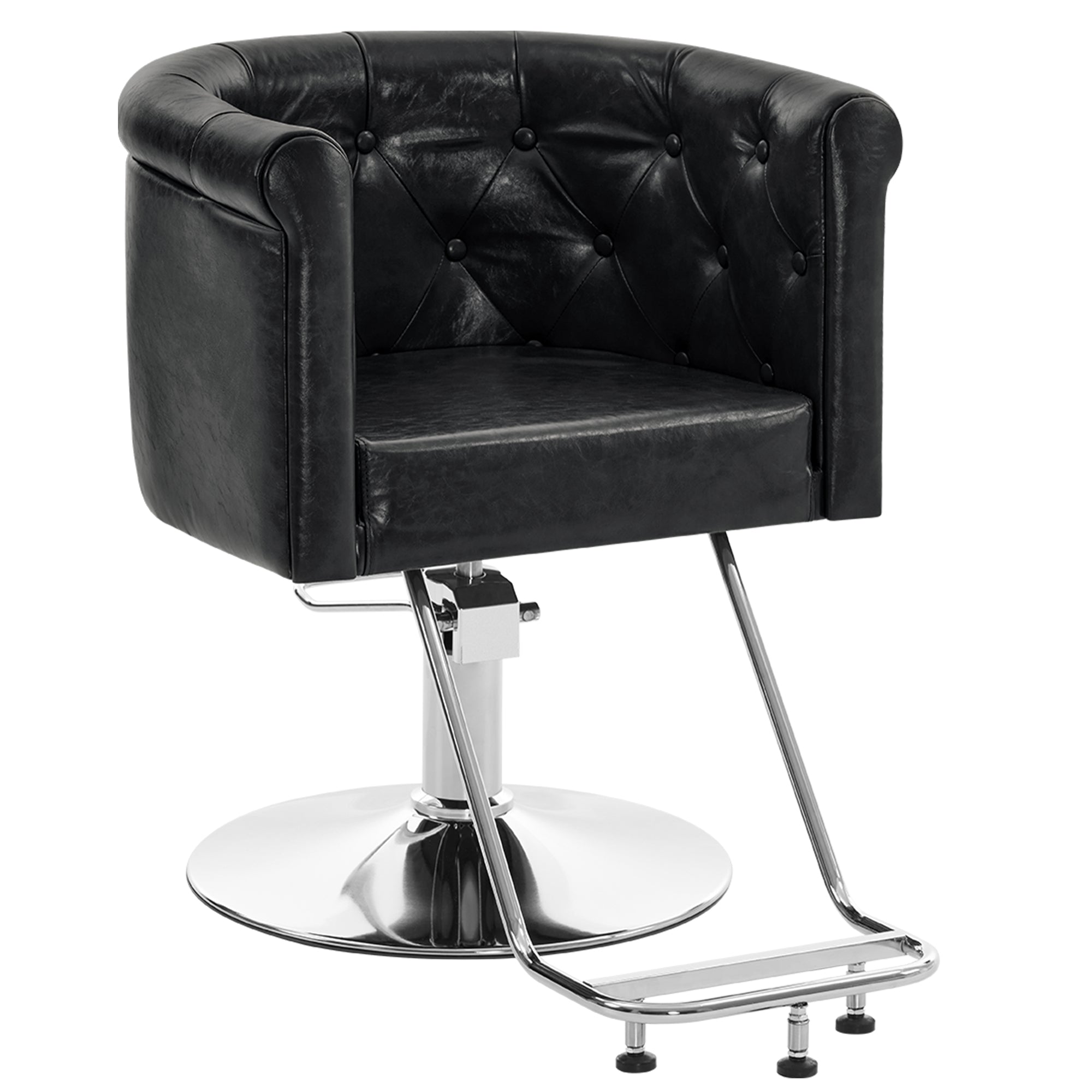 BarberPub Styling Salon Chair for Hair Stylist, Barber Beauty Styling Chair 3807