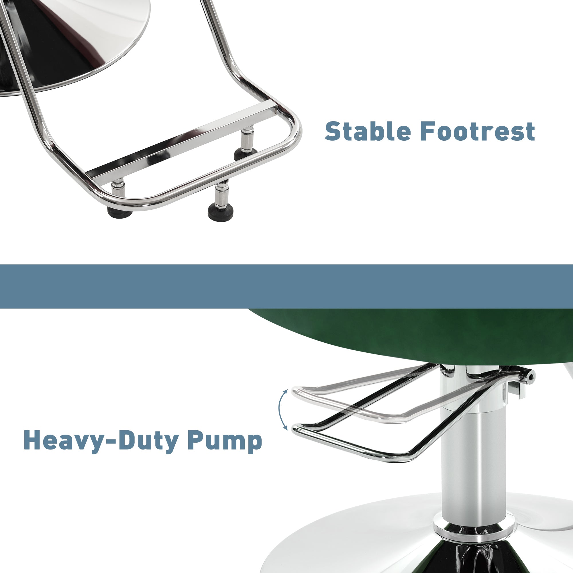 BarberPub Styling Salon Chair for Hair Stylist, Barber Beauty Styling Chair 3807