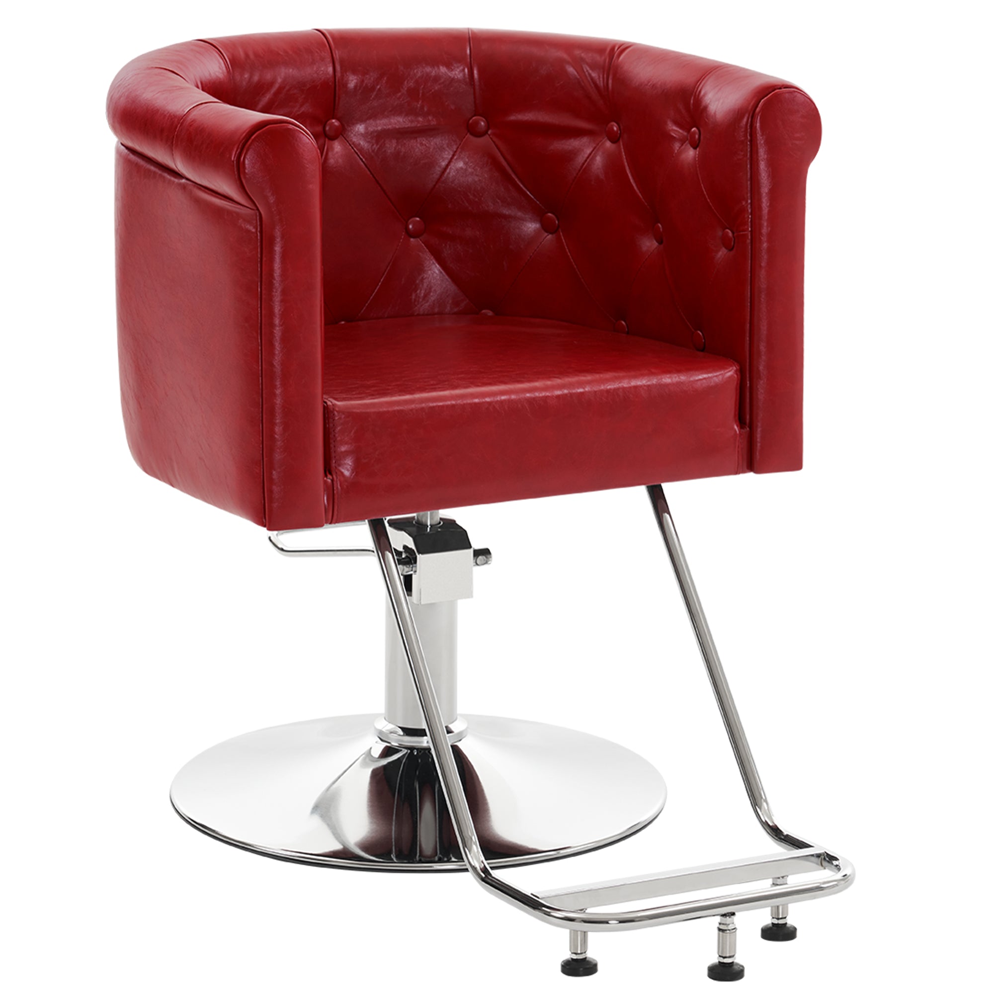 BarberPub Styling Salon Chair for Hair Stylist, Barber Beauty Styling Chair 3807
