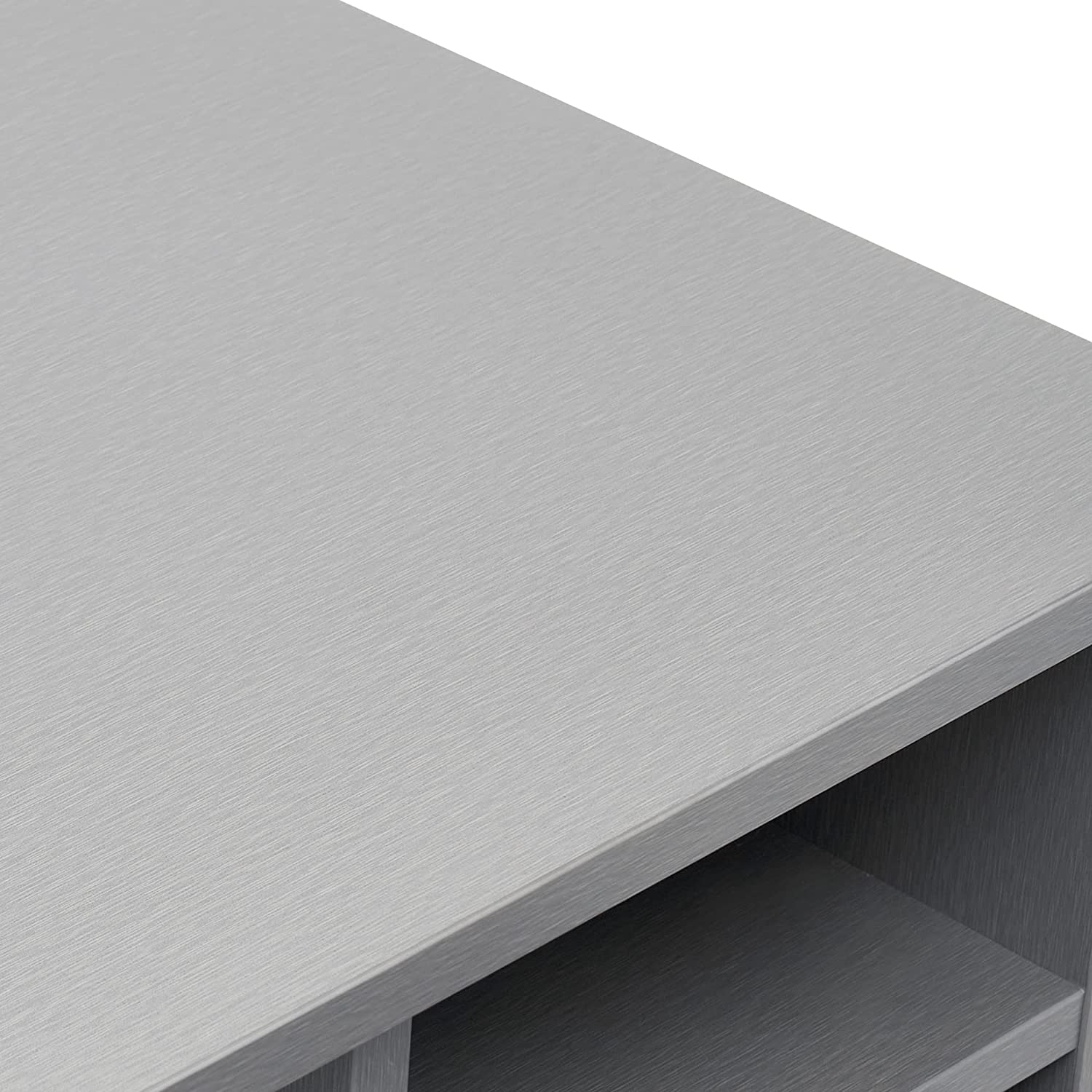 BarberPub Acetone Resistant Manicure Table Nail Equipment for Storage 2671