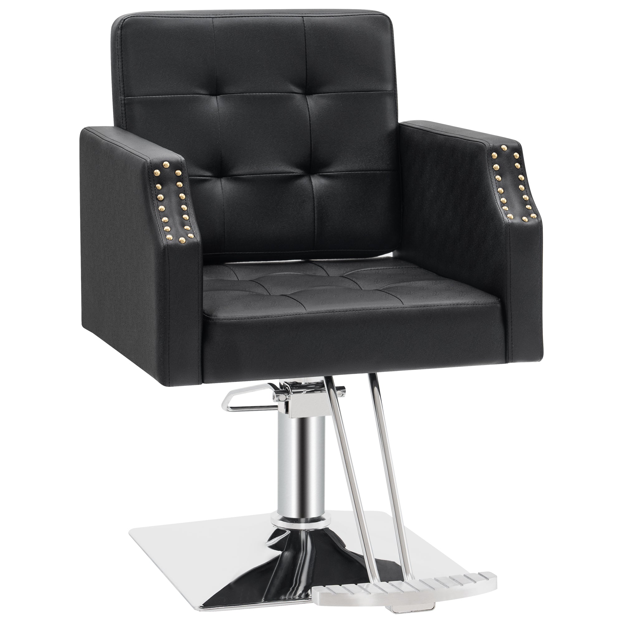 BarberPub Classic Salon Chair for Hair Stylist, Home Salon Spa Equipme