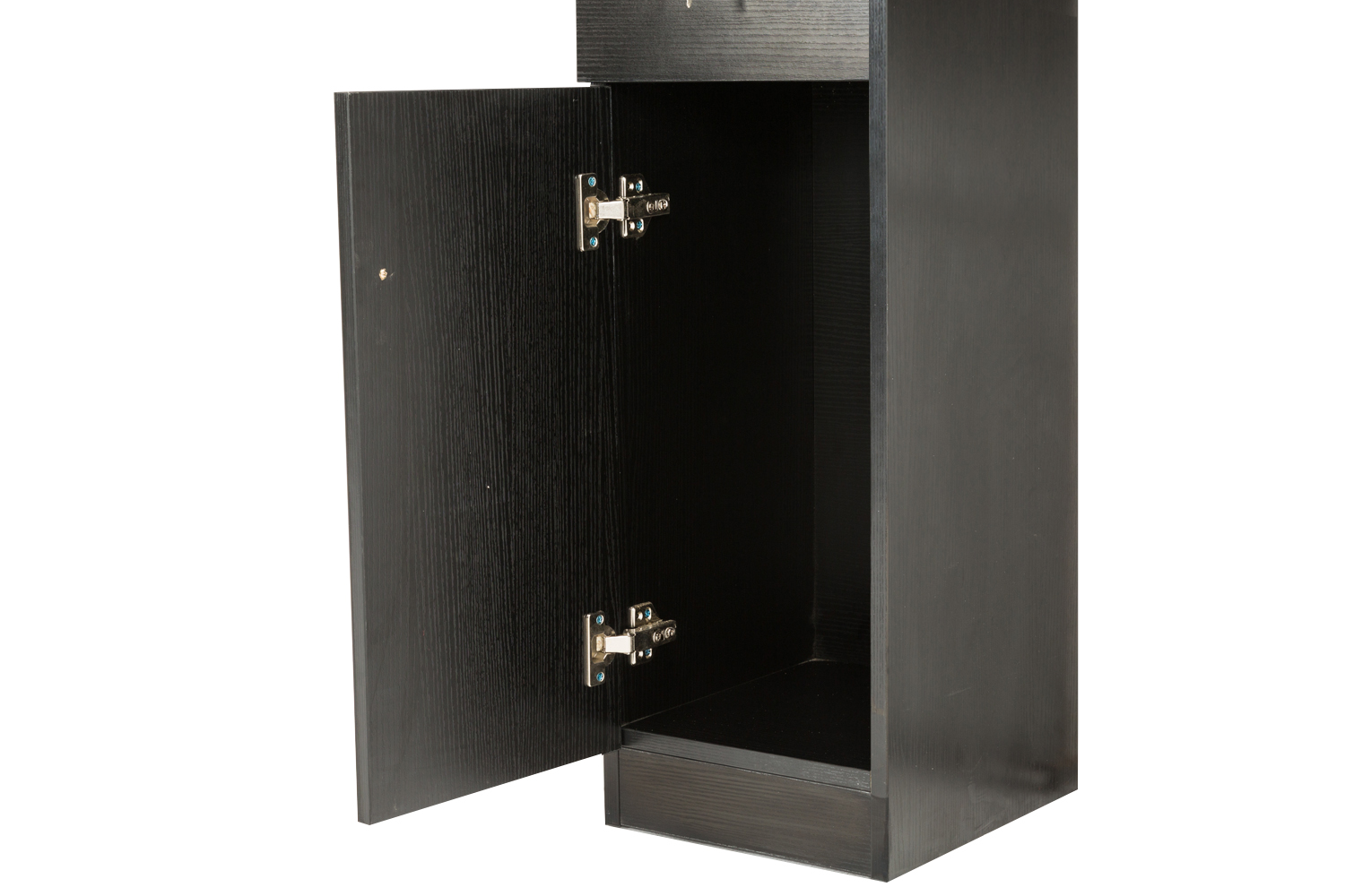Hair Salon Wall Mount Station with Lockable Drawer and Cabinet, Barber Styling Equipment 3036-1