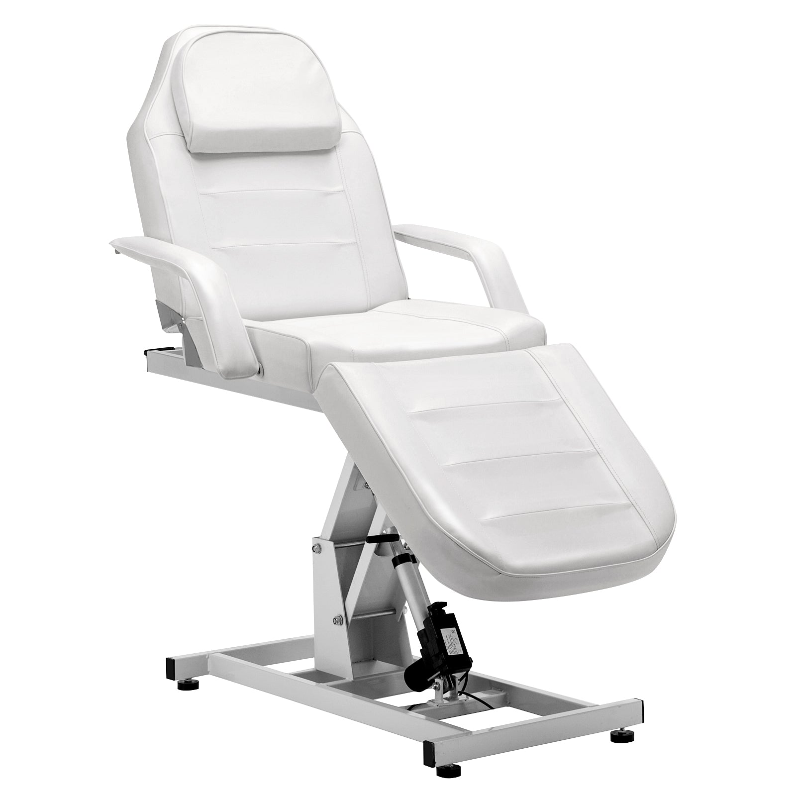 Barber Electric Massage Bed with One Motor for Height, Beauty Tattoo Chair, Salon Facial Adjustable Bed 0100