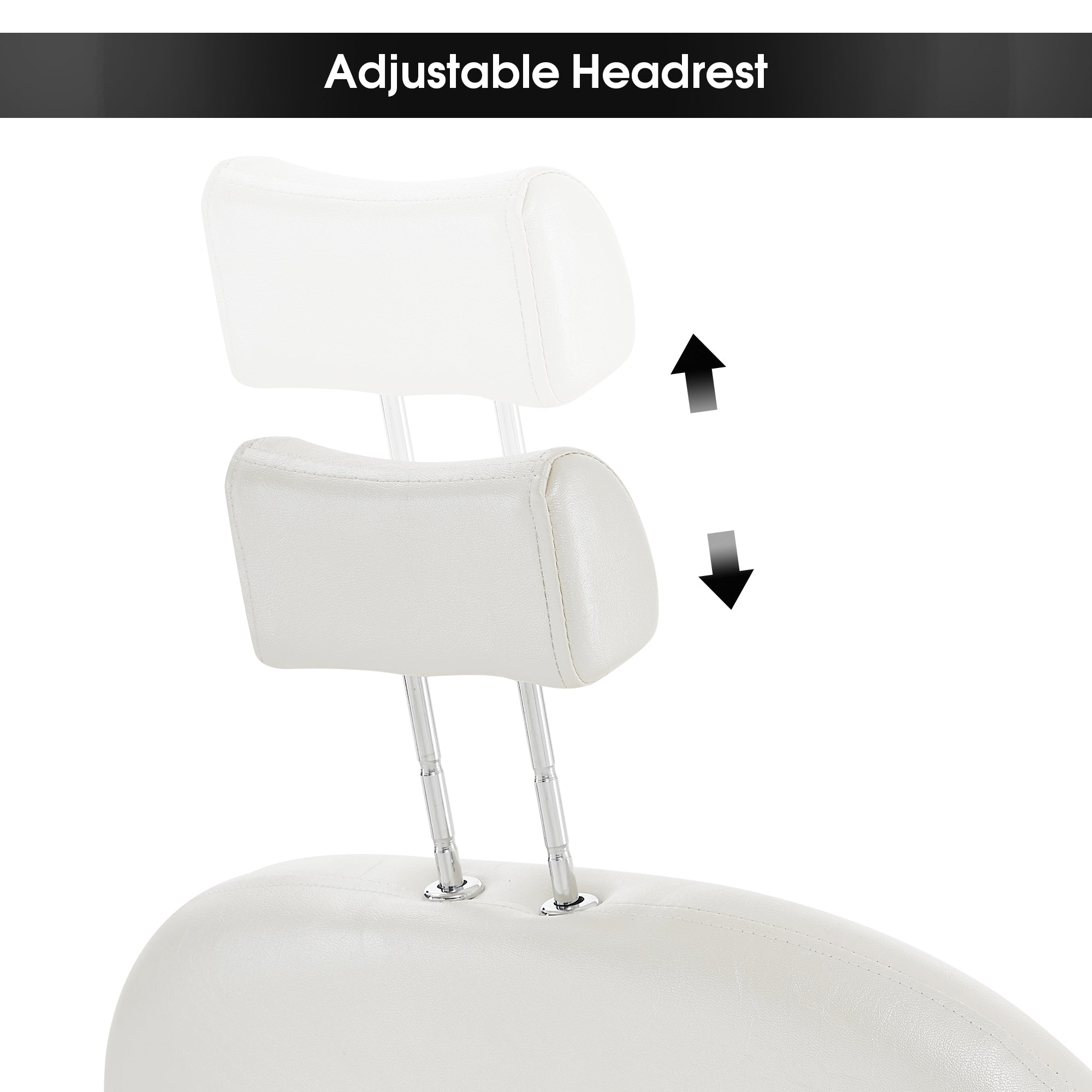 BarberPub Barber Chair for Hair Stylist, All Purpose Reclining Salon Hair Chair 9578