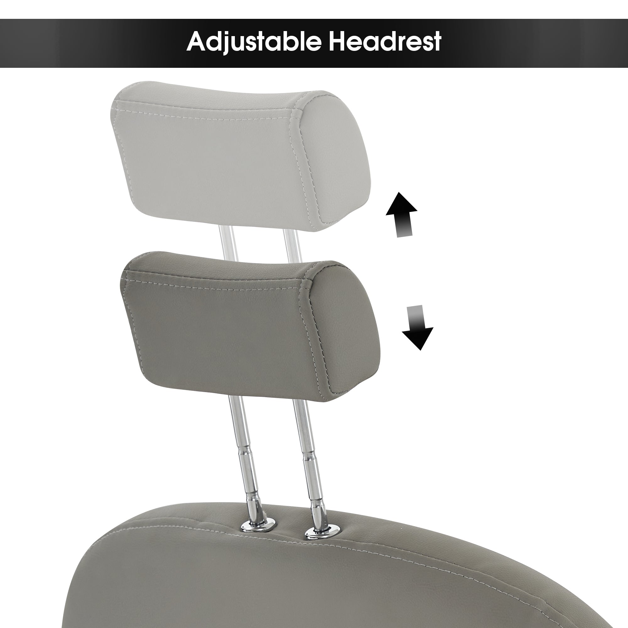 BarberPub Barber Chair for Hair Stylist, All Purpose Reclining Salon Hair Chair 9578