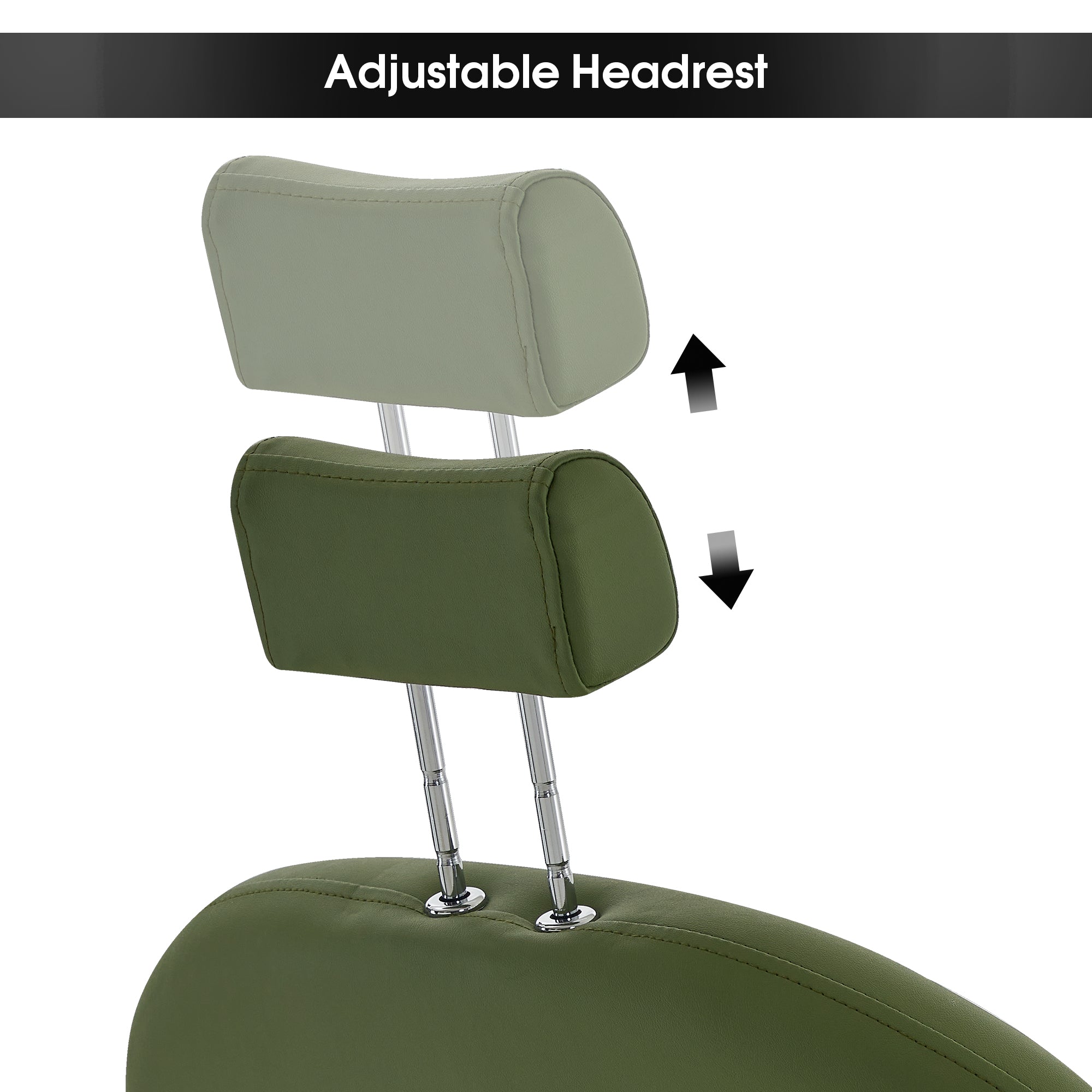 BarberPub Barber Chair for Hair Stylist, All Purpose Reclining Salon Hair Chair 9578