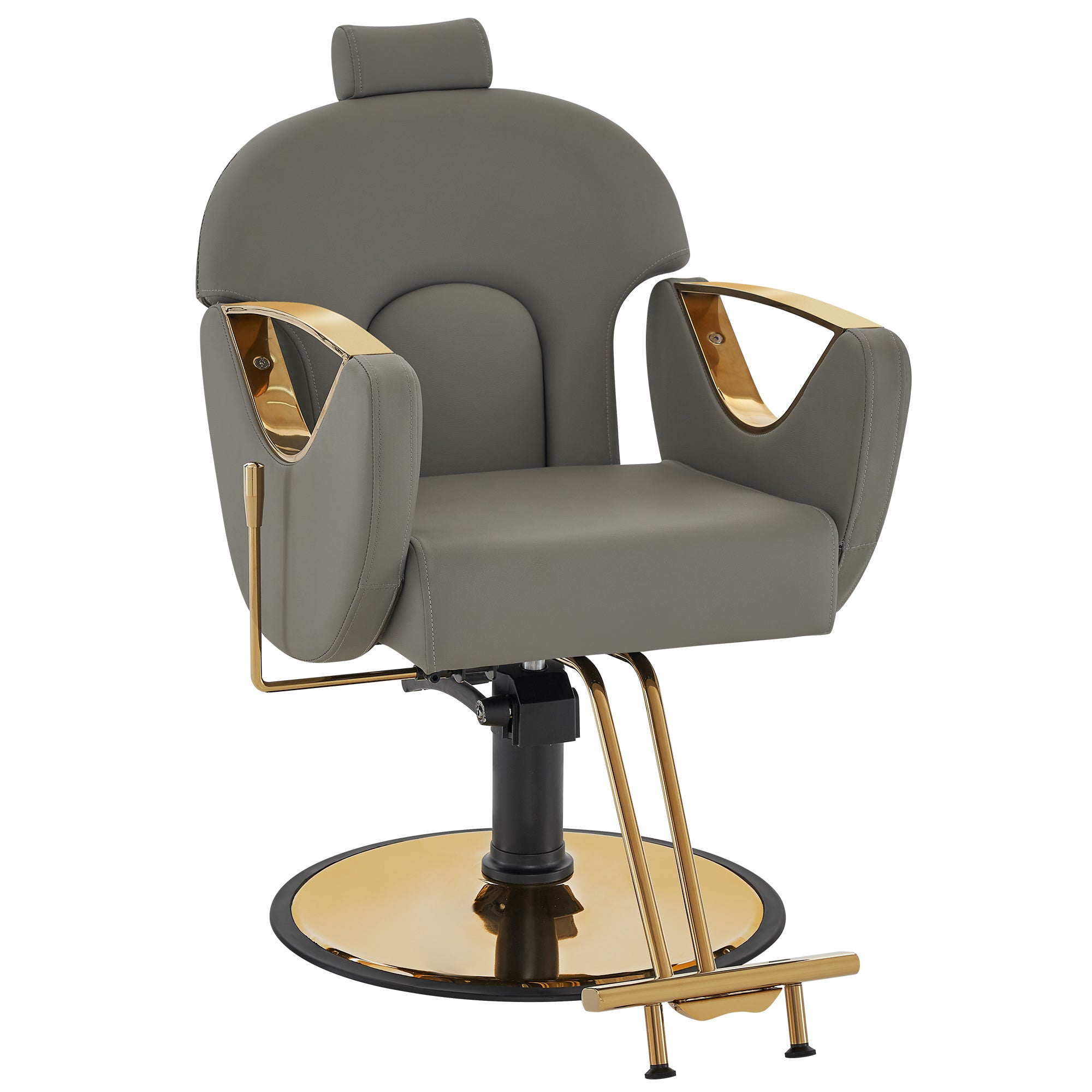 BarberPub Barber Chair for Hair Stylist, All Purpose Reclining Salon Hair Chair 9578