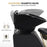 BarberPub Backwash Shampoo Station Chair with Removed Footrest, Adjustable Porcelain Ceramic Hair Wash Bowl with Chair, Vacuum Breaker for Barbershop, Spa Beauty Salon Equipment 8670