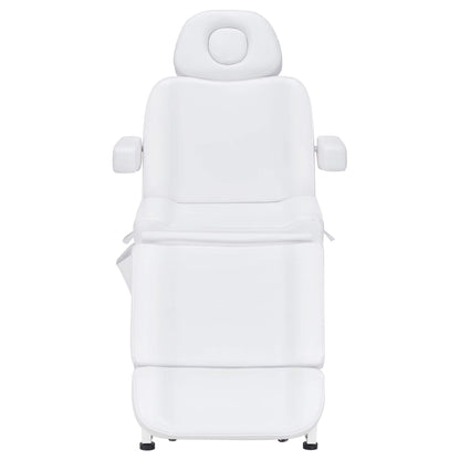 3 Motors Adjustable Electric Massage Beauty Bed, Spa Facial Chair with Foot Casters, PVC Leather 2754