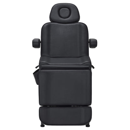 3 Motors Adjustable Electric Massage Beauty Bed, Spa Facial Chair with Foot Casters, PVC Leather 2754