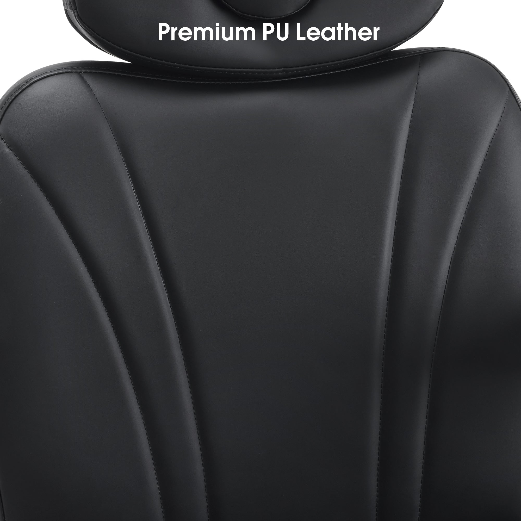 4-Motor Electric Facial Spa Bed with Hand & Foot Control, PU Leather Esthetician Adjustable Massage Table, 440 lbs Capacity 2119