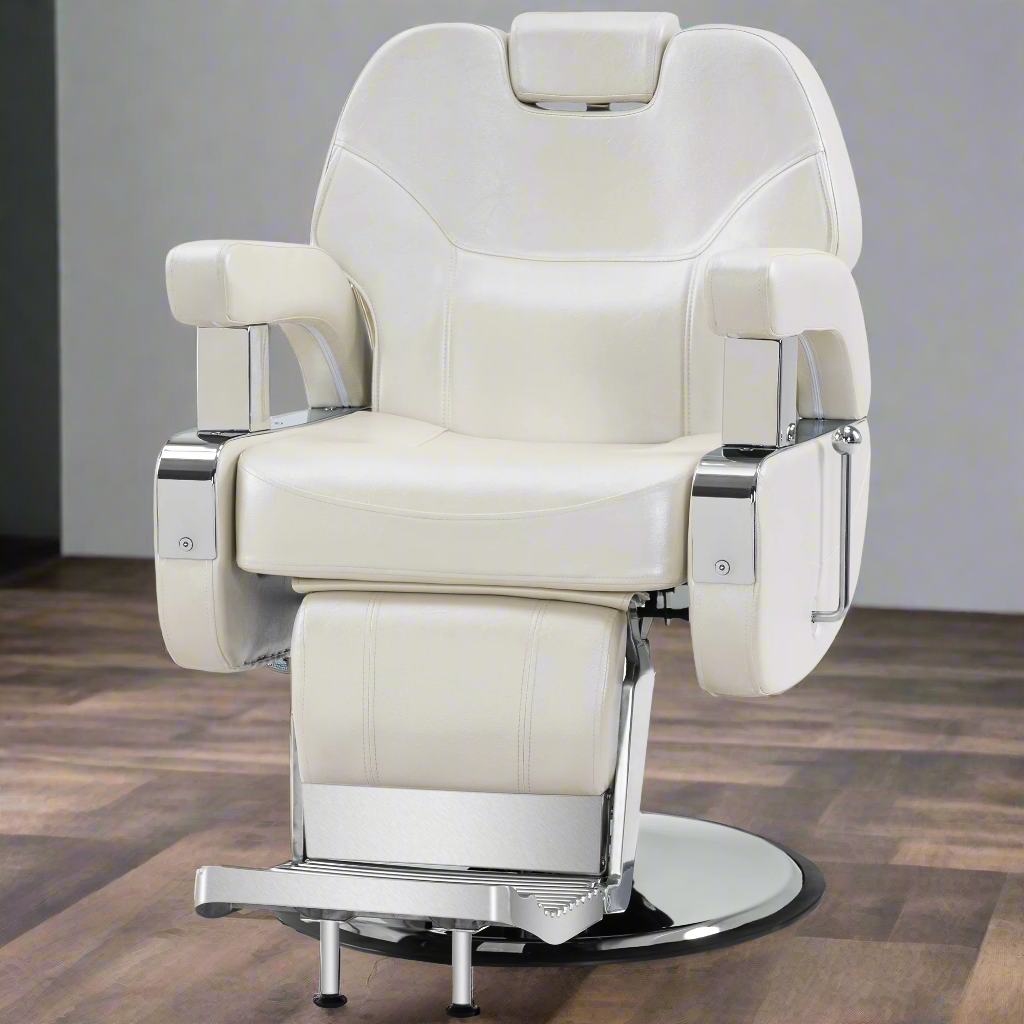 BarberPub Reclining Barber Chair, All Purpose Hydraulic Salon Chair for Barbershop 9206