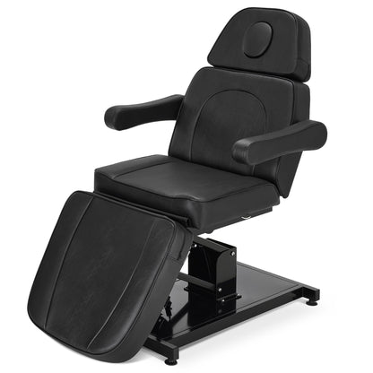 3 Motors Fully Adjustable Electric Facial Bed, Hydraulic Message Beauty Tattoo Chair with Thick Cushion 2782