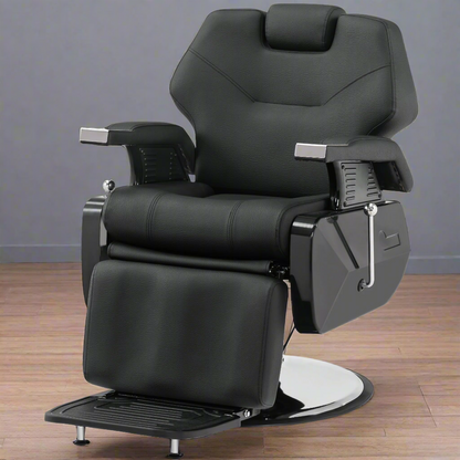 BarberPub Barber Chair for Barbershop, All Purpose Hydraulic Reclining Salon Chair 9208