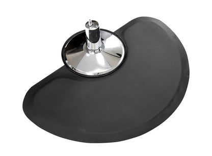 Barber Chair 2059 & Salon Mat 0020 Set - All Purpose Hydraulic Barber Chair with Ergonomic NBR Anti-Fatigue Barber Mat, Ideal for Stylists