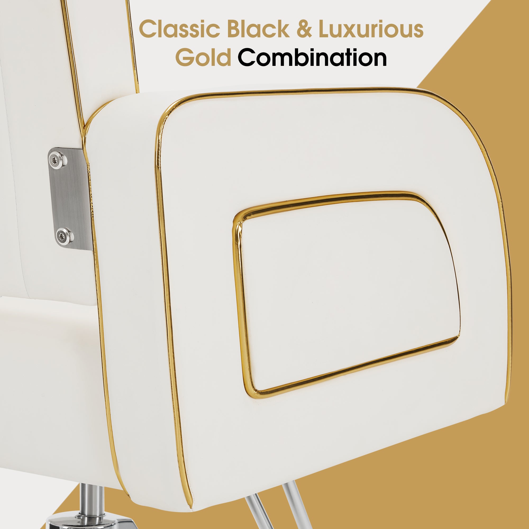 Salon Spa Barber Styling Chair, Classic Hydraulic Model for Pro Salons Use 8885