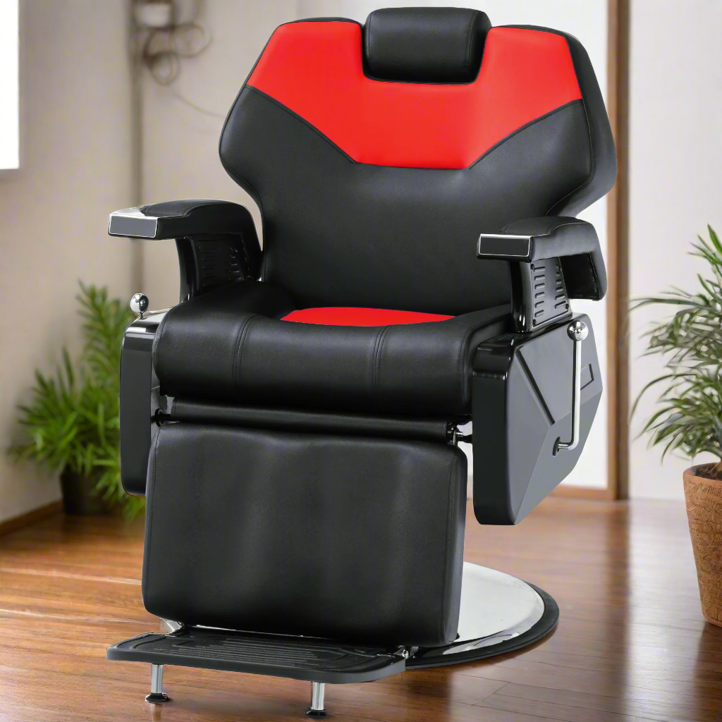 BarberPub Barber Chair for Barbershop, All Purpose Hydraulic Reclining Salon Chair 9208