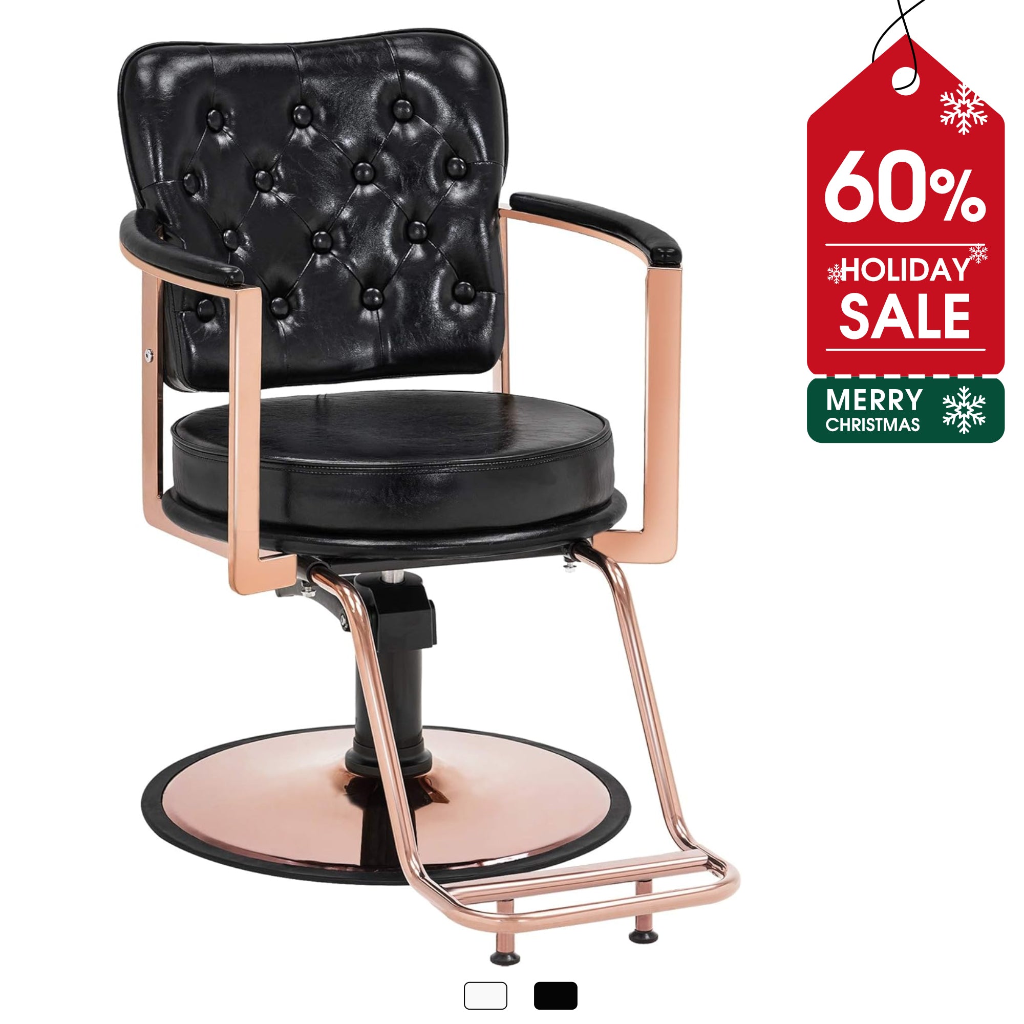 BarberPub Salon Chair for Hair Stylist, Hydraulic Beauty Spa Equipment 3076