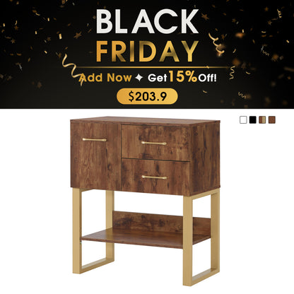 BarberPub Barber Station Wall Mount Storage Cabinet Bathroom Dresser with Shelf 3185