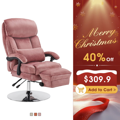 BarberPub Pedicure Chair, 360° Rotating Lifting Facial Beauty Spa Chair 3571