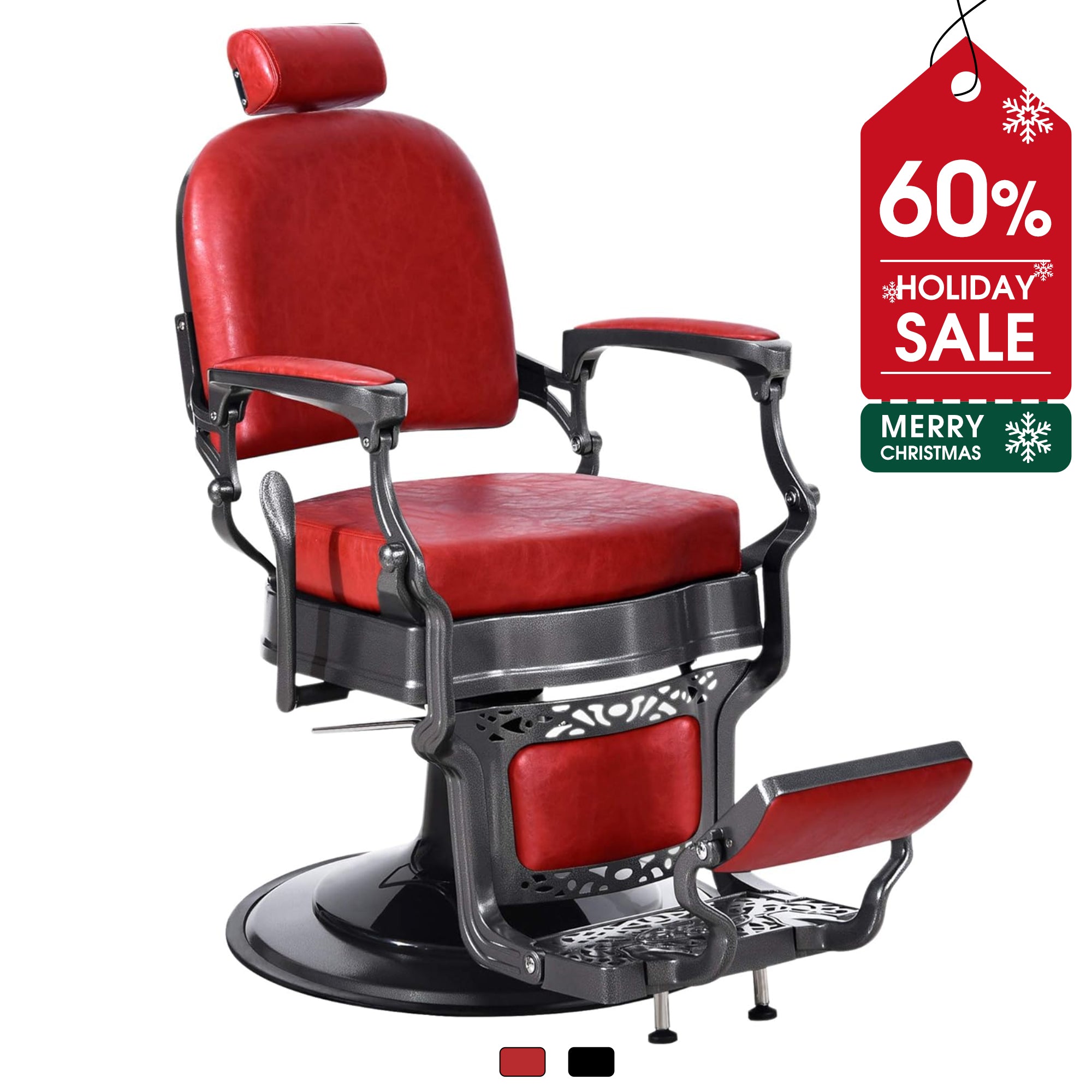 BarberPub All Purpose Barber Chair,Hydraulic Reclining Barbershop Equipment 3850