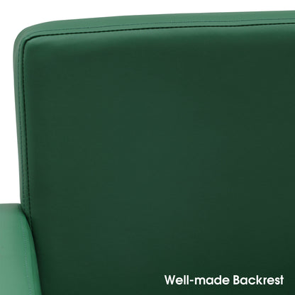 Salon Chair 8821 & Anti-Fatigue Mat 0040 Set - Professional Hydraulic Salon Chair with Ergonomic 0.5" Thick Salon Mat