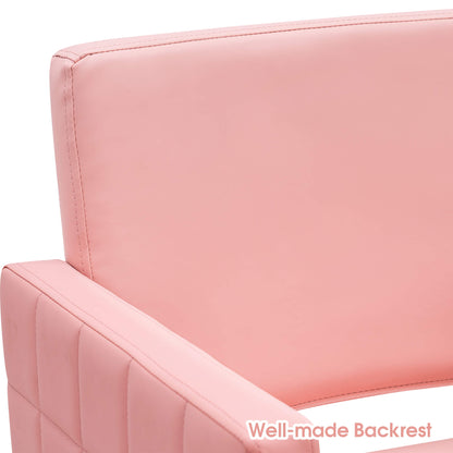 Salon Chair 8821 & Anti-Fatigue Mat 0040 Set - Professional Hydraulic Salon Chair with Ergonomic 0.5" Thick Salon Mat