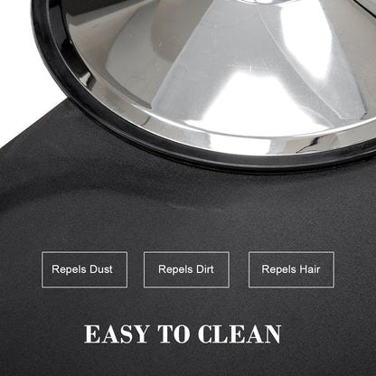 Barber Chair 2059 & Salon Mat 0020 Set - All Purpose Hydraulic Barber Chair with Ergonomic NBR Anti-Fatigue Barber Mat, Ideal for Stylists