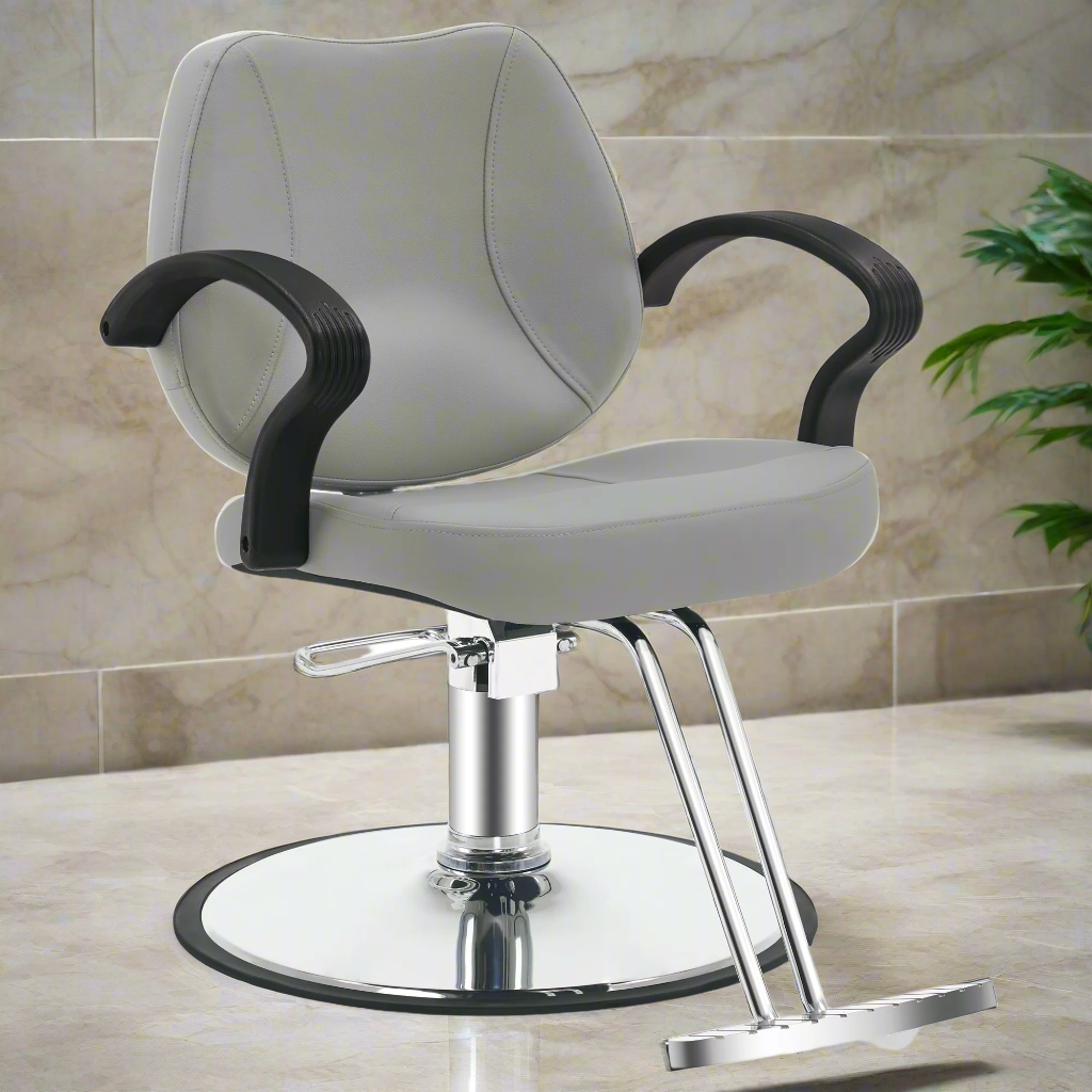 BarberPub Hydraulic Salon Chair, Beauty Hair Styling Barber Equipment 2057