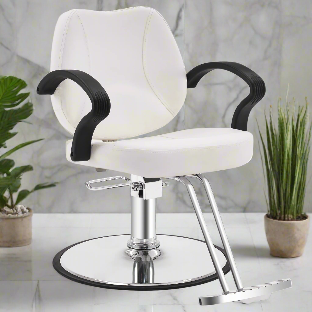 BarberPub Hydraulic Salon Chair, Beauty Hair Styling Barber Equipment 2057