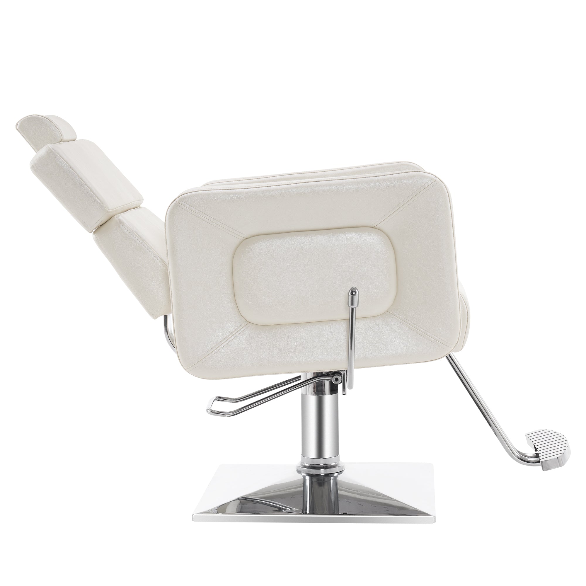 BarberPub Barber Chair, Reclining Hydraulic Salon Chair for Barbershop 2065