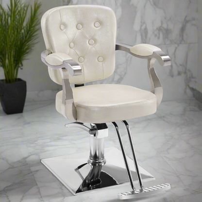 BarberPub Classic Salon Chair, Hydraulic Hair Salon Styling Beauty Equipment 2069