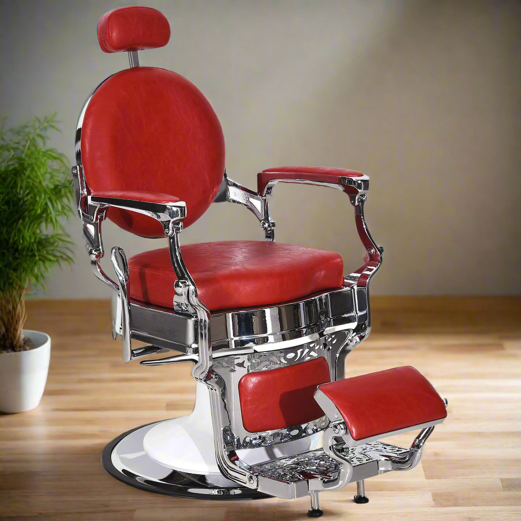 BarberPub Heavy Duty Barber Chair, All Purpose Reclining Hair Styling Salon Chair 3860