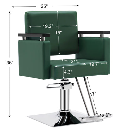 BarberPub Swivel Salon Chair for Hair Stylist, Beauty Salon Spa Equipment 8803