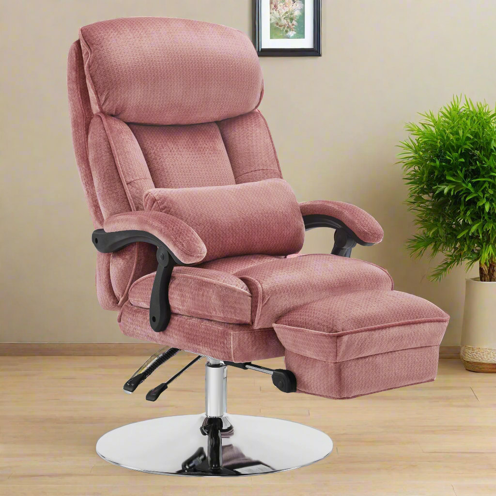 BarberPub Pedicure Chair, 360° Rotating Lifting Facial Beauty Spa Chair 3571