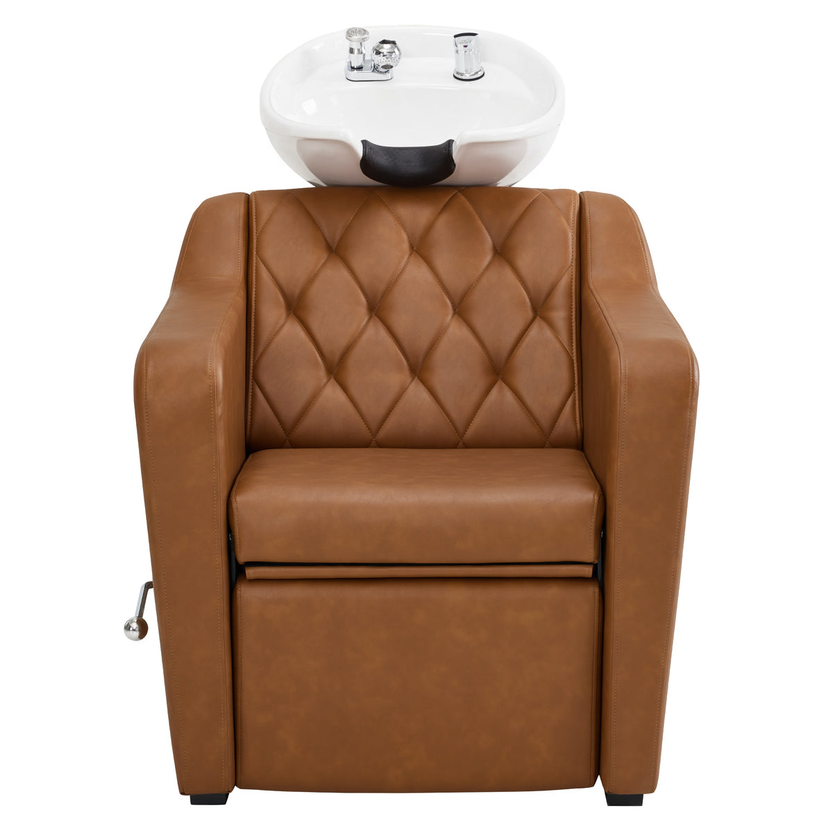 BarberPub Backwash Shampoo Chair and Bowl Set for Salon, 9064