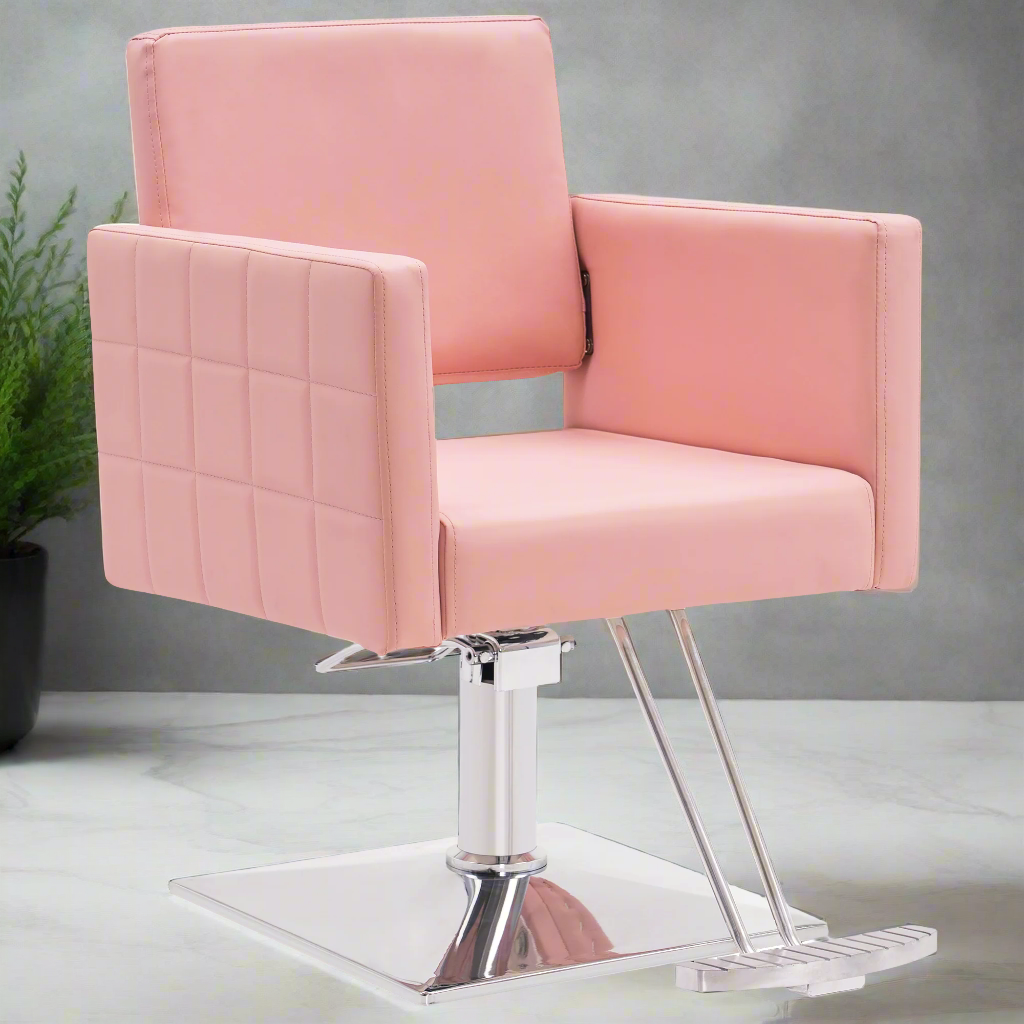 BarberPub Styling Salon Chair for Hair Stylist, Hydraulic Home Salon Chair 8821