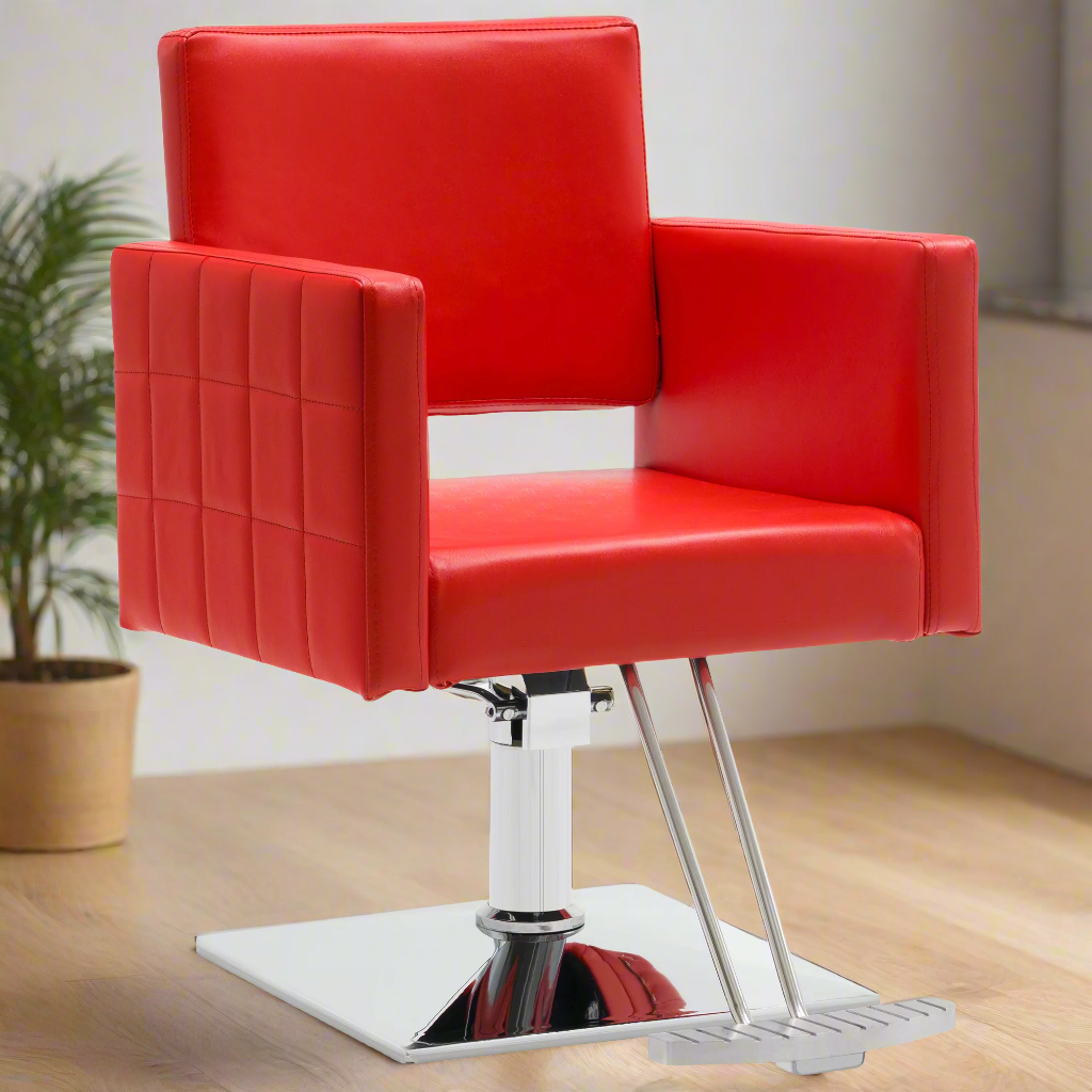 BarberPub Styling Salon Chair for Hair Stylist, Hydraulic Home Salon Chair 8821