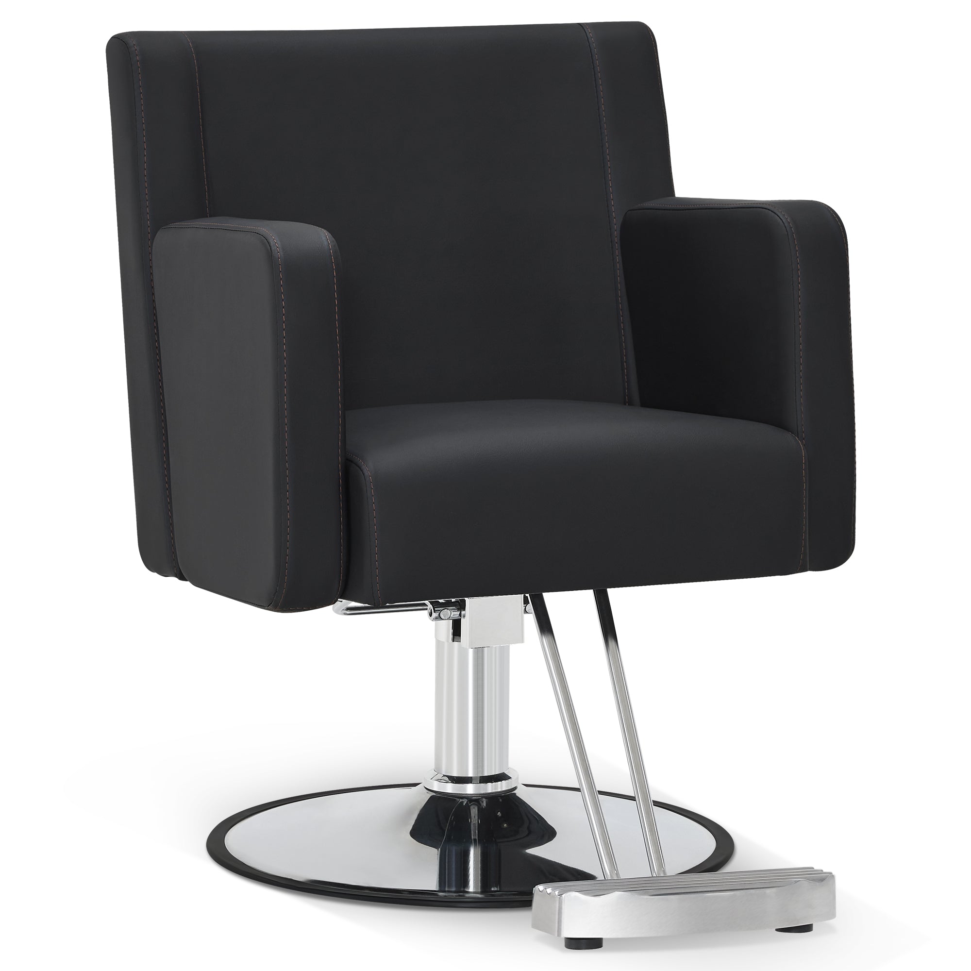 BarberPub Salon Chair for Hair Stylist, Hydraulic Barber Chair for Home Salon 9446