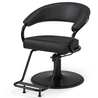 BarberPub Salon Chair for Hair Stylist with Hydraulic Pump, Ergonomic Backrest & Footrest, Heavy-Duty Barber Chair for Barbershop, Beauty Salon 9577