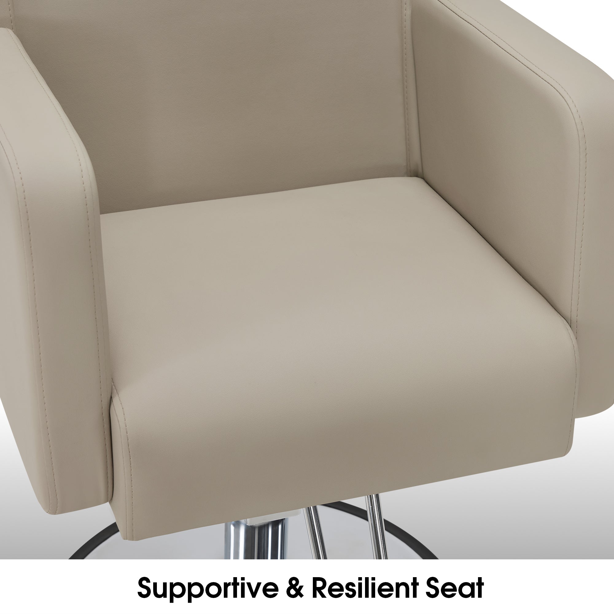 BarberPub Salon Chair for Hair Stylist, Hydraulic Barber Chair for Home Salon 9446