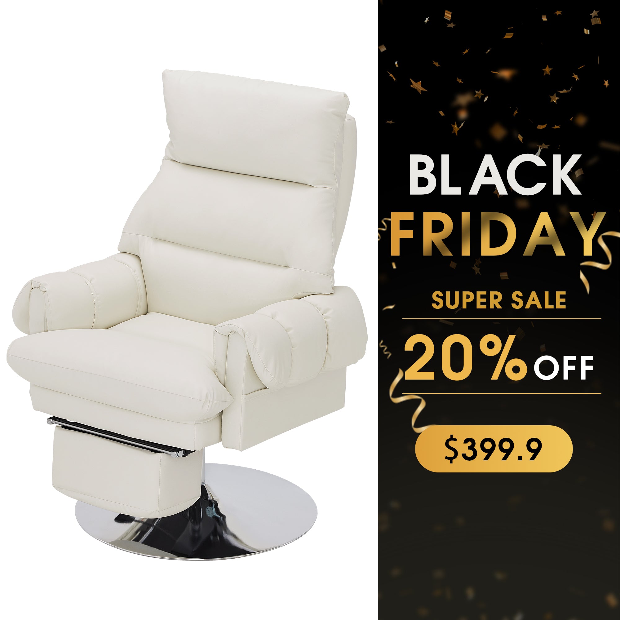 BarberPub Beauty Salon Chair, Adjustable Height, Reclining Esthetician Chair for Facial, Eyelash Extension, Tattoo – Model 8105/8129