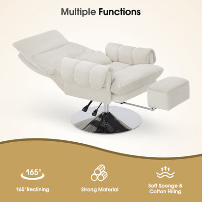 Beauty Salon Chair, Reclining Esthetician Chair for Facial, Eyelash Extension, Eyebrows, Tattoo – Model 8105