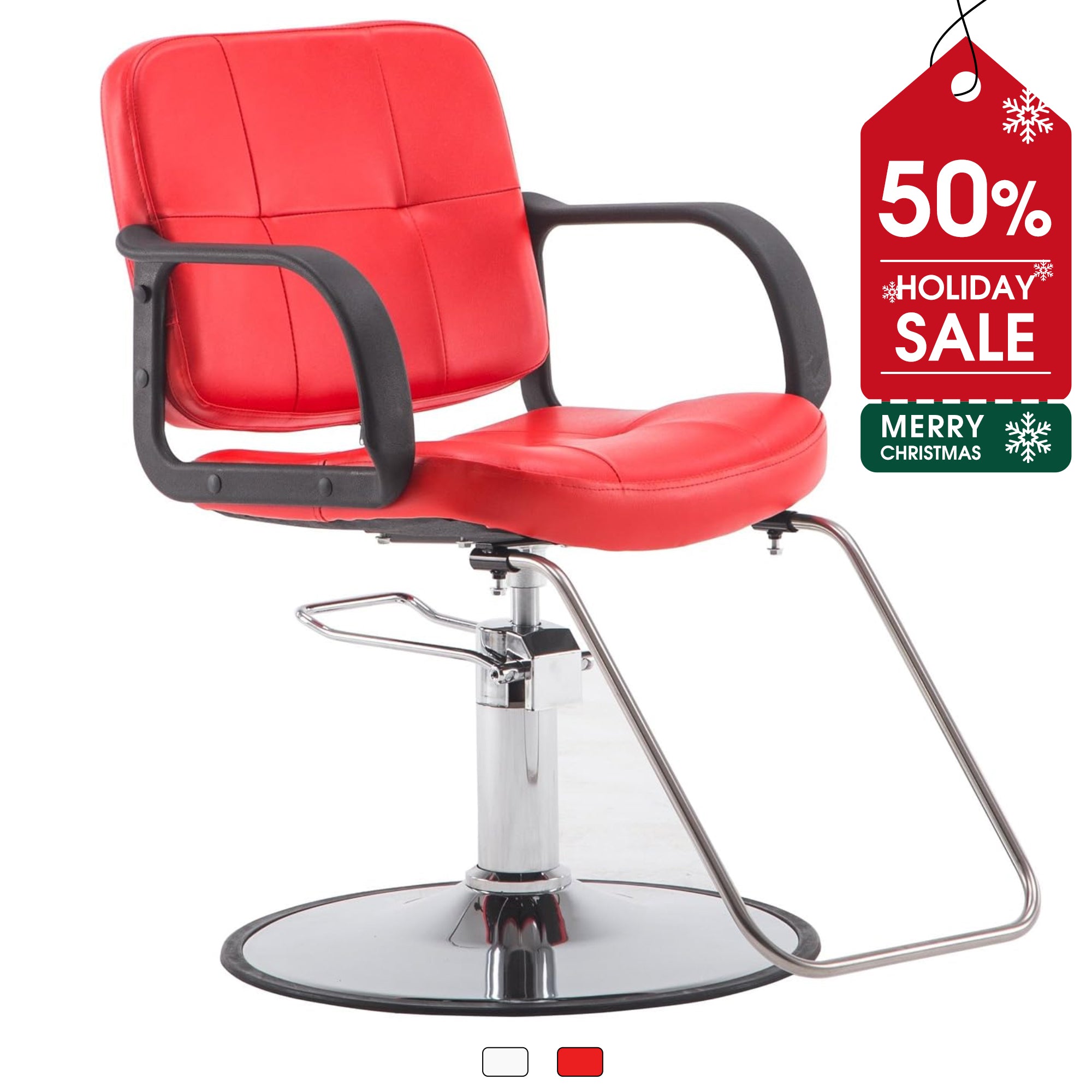 BarberPub Classic Hydraulic Salon Chair, Salon Beauty Spa Styling Chair 8837